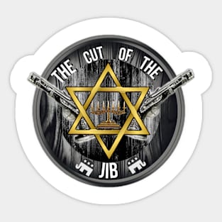 The Cut of the Jib Jewish Republican Logo Sticker